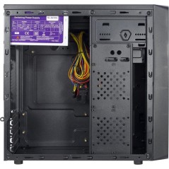 Inter-Tech MA-01 Micro Tower Micro-ATX 500W Power Supply - Sleek Black Design for Optimal Performance